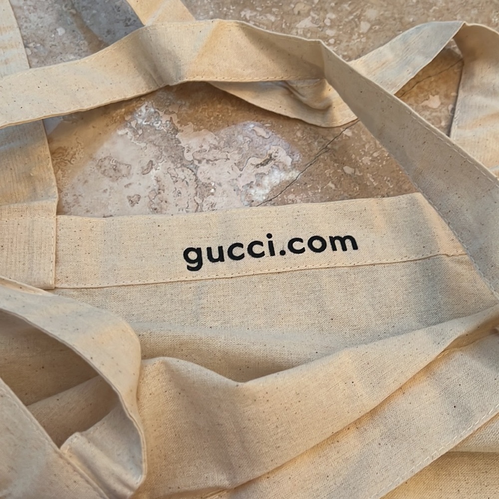 Gucci Box And Reusable Canvas Bag - image 8